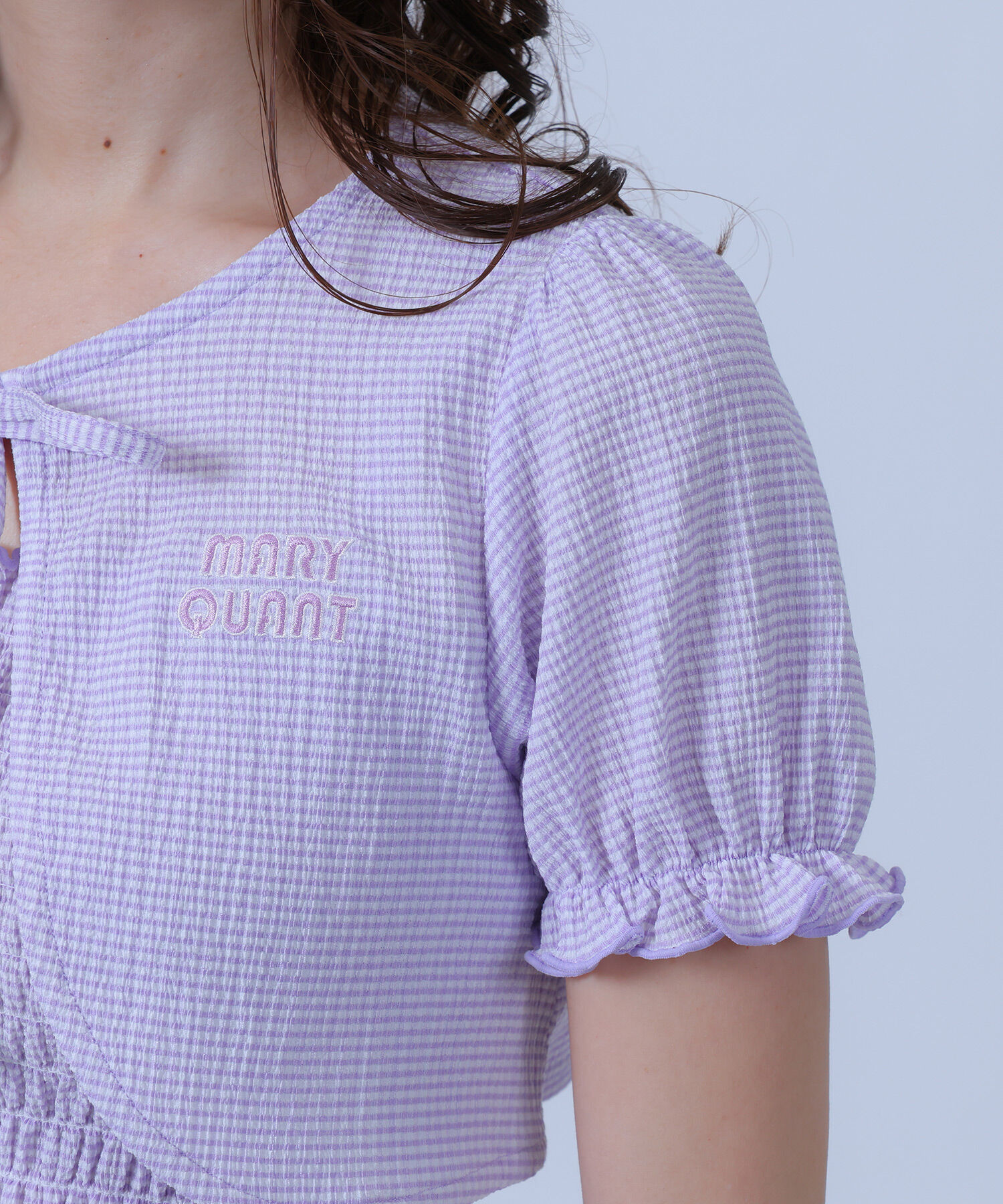 MARY QUANT「シャーリング アンサンブル」|シャツ・ブラウス|