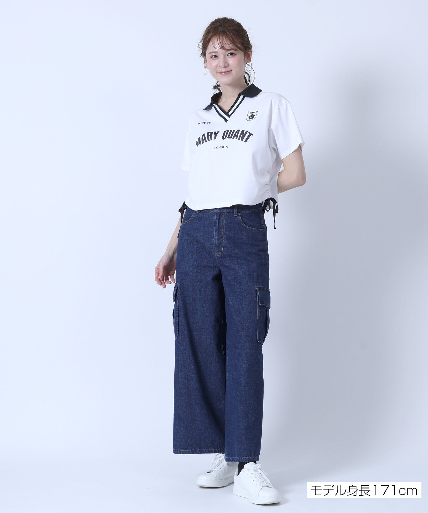 MARY QUANT「カーゴデニム パンツ」|デニム|