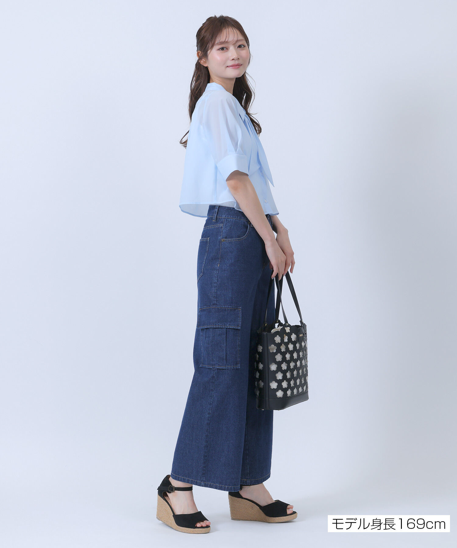 MARY QUANT「カーゴデニム パンツ」|デニム|