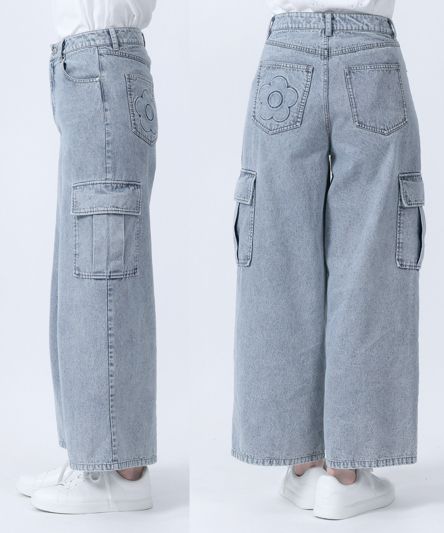MARY QUANT「カーゴデニム パンツ」|デニム|