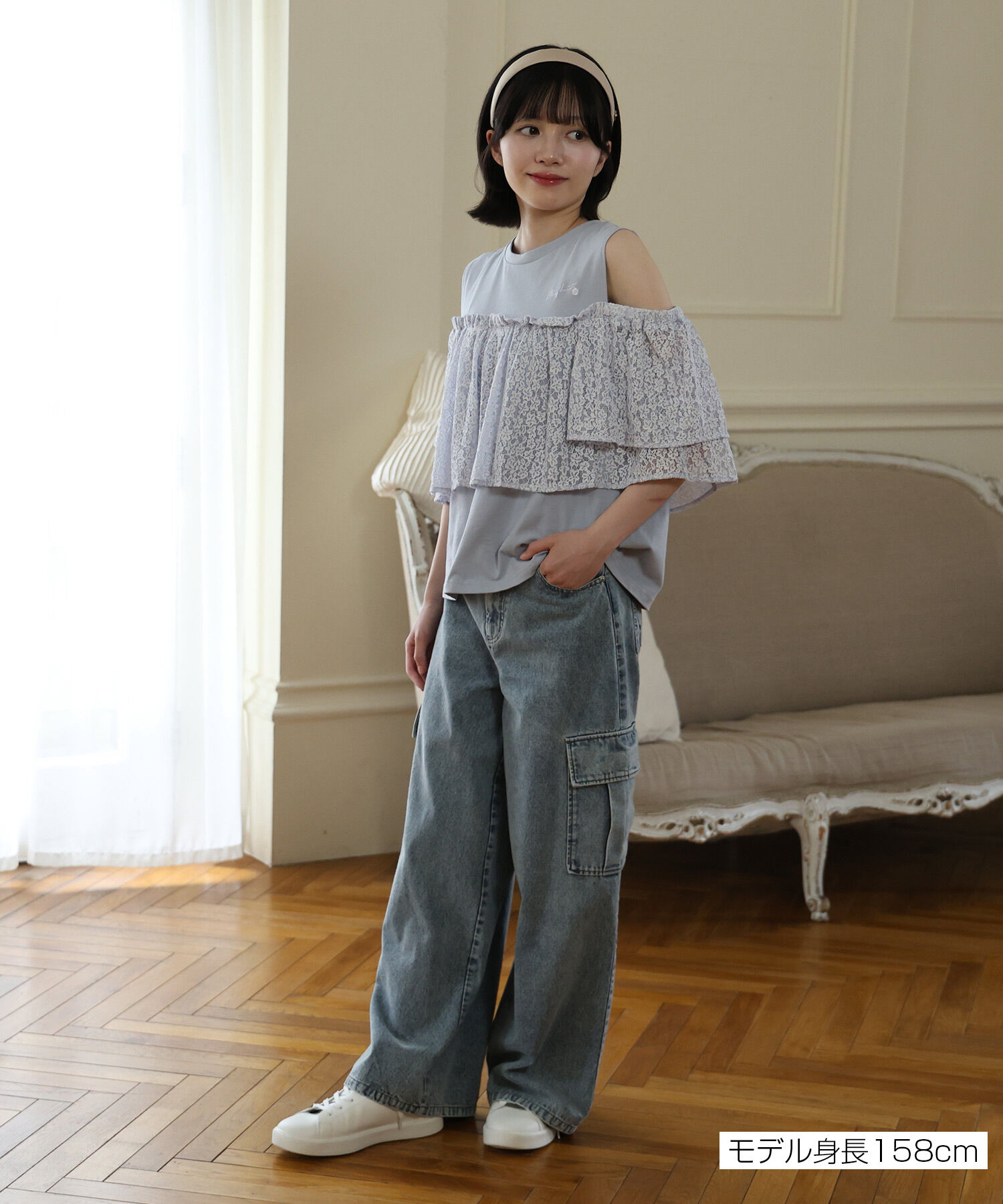 MARY QUANT「カーゴデニム パンツ」|デニム|