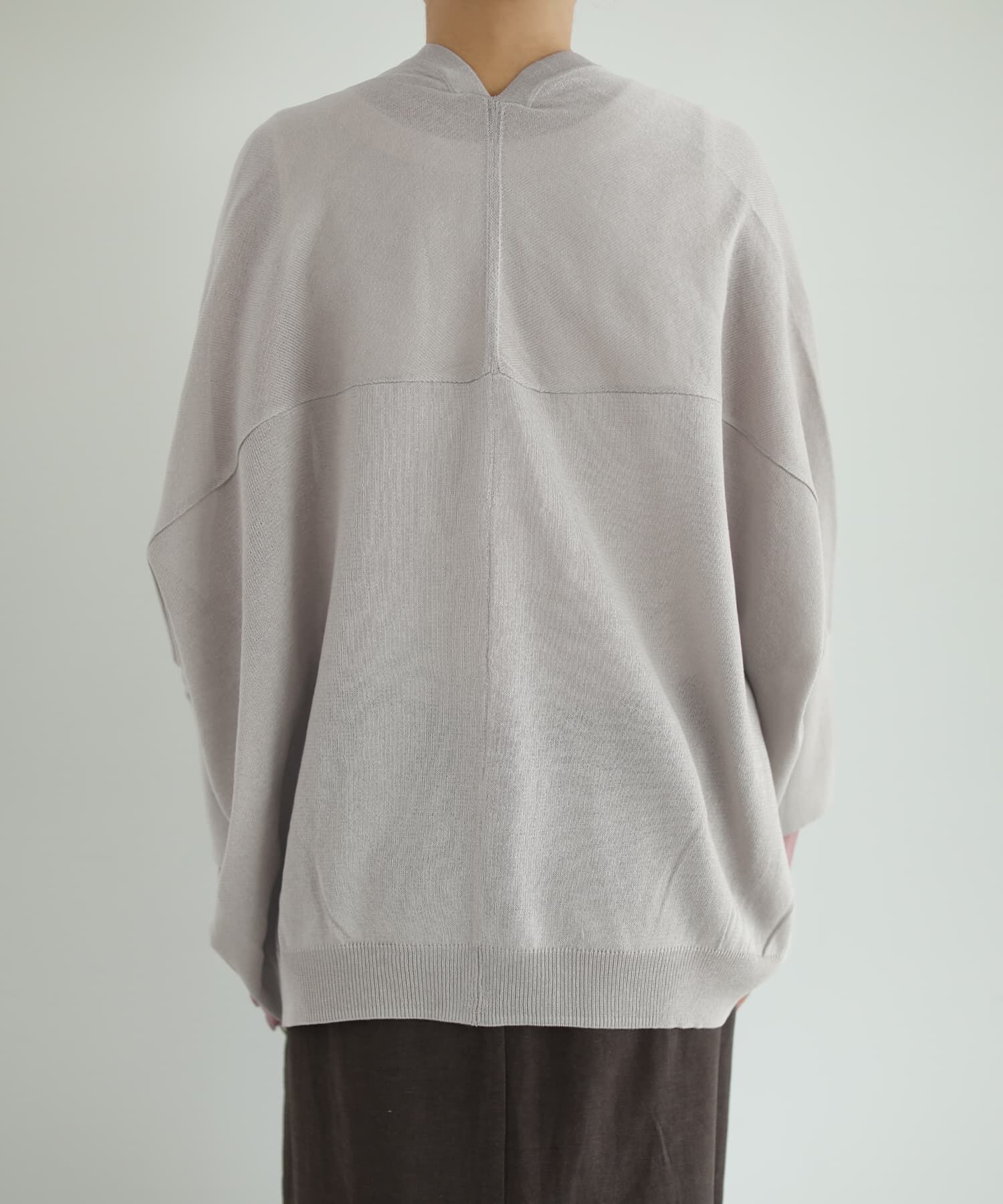 STYLE DELI「【LUXE】シャリシャリドルマンカーディガンB」|カーディガン|