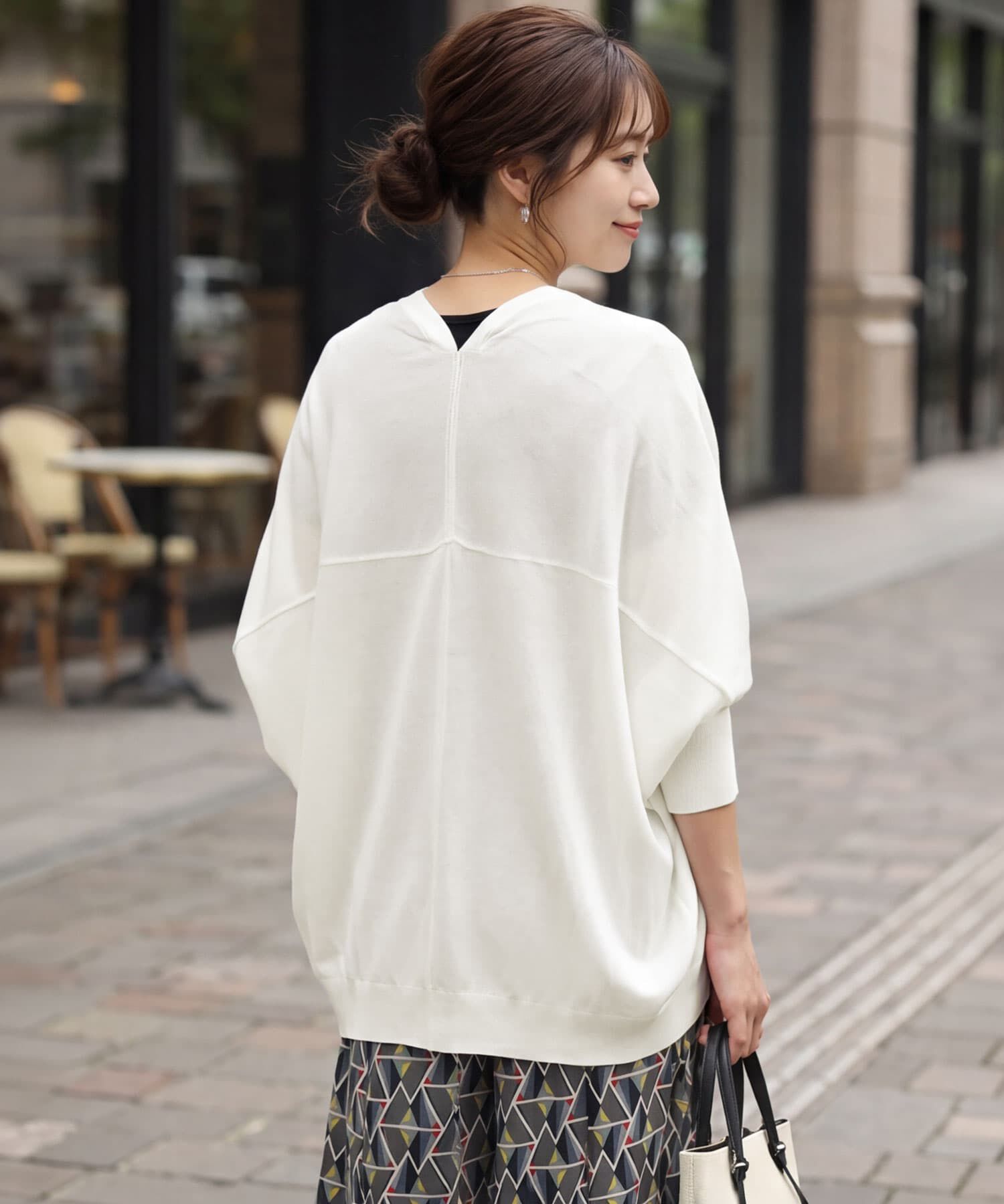 STYLE DELI「【LUXE】シャリシャリドルマンカーディガンB」|カーディガン|