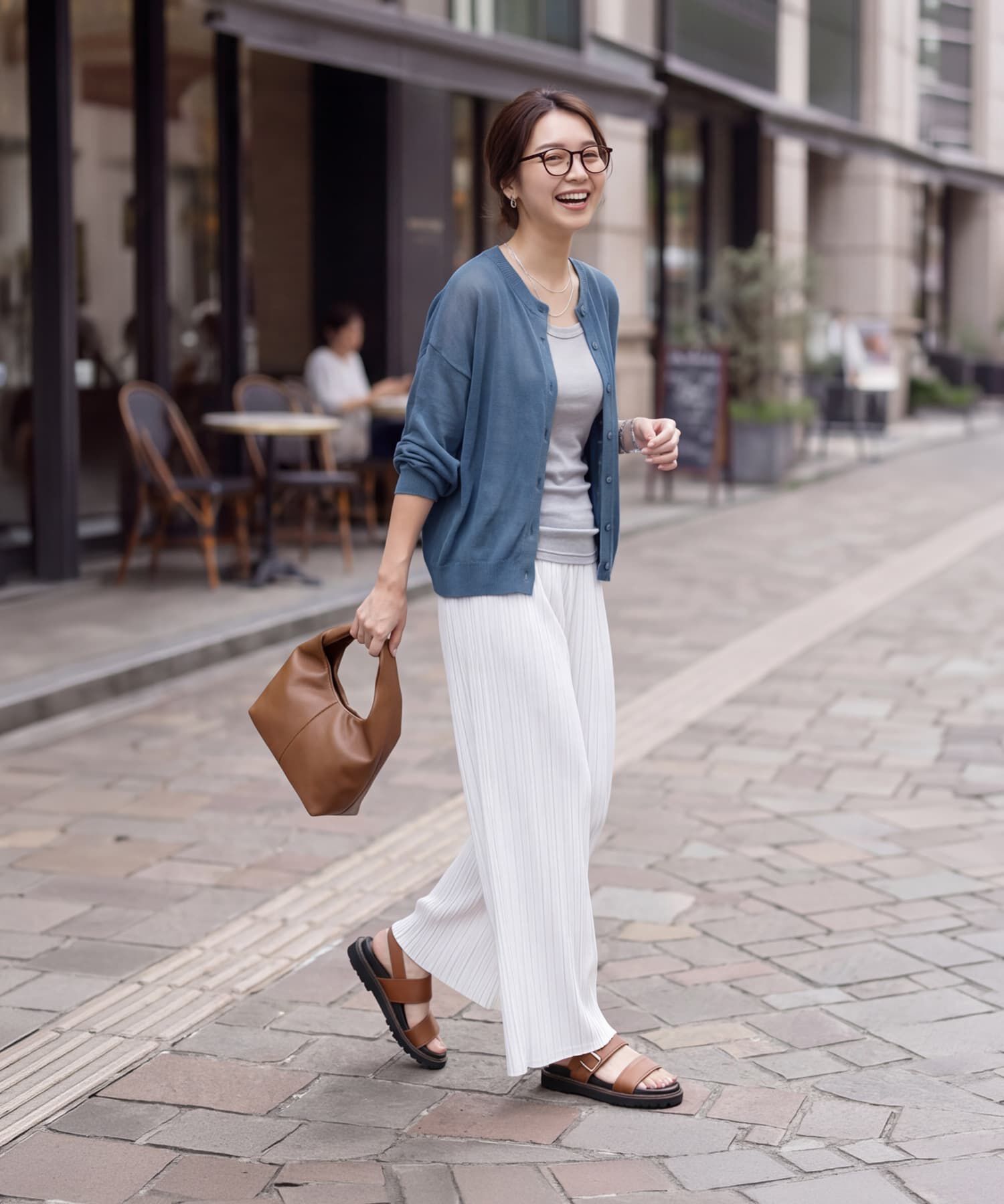 STYLE DELI「カラッとしたシアーカーディガン」|カーディガン|