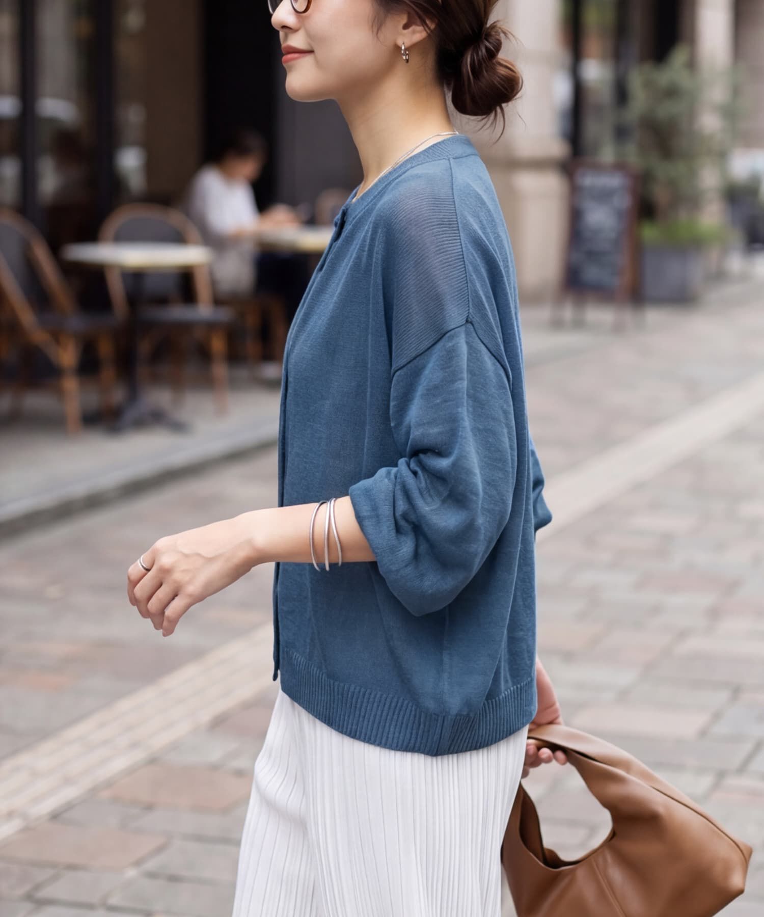 STYLE DELI「カラッとしたシアーカーディガン」|カーディガン|