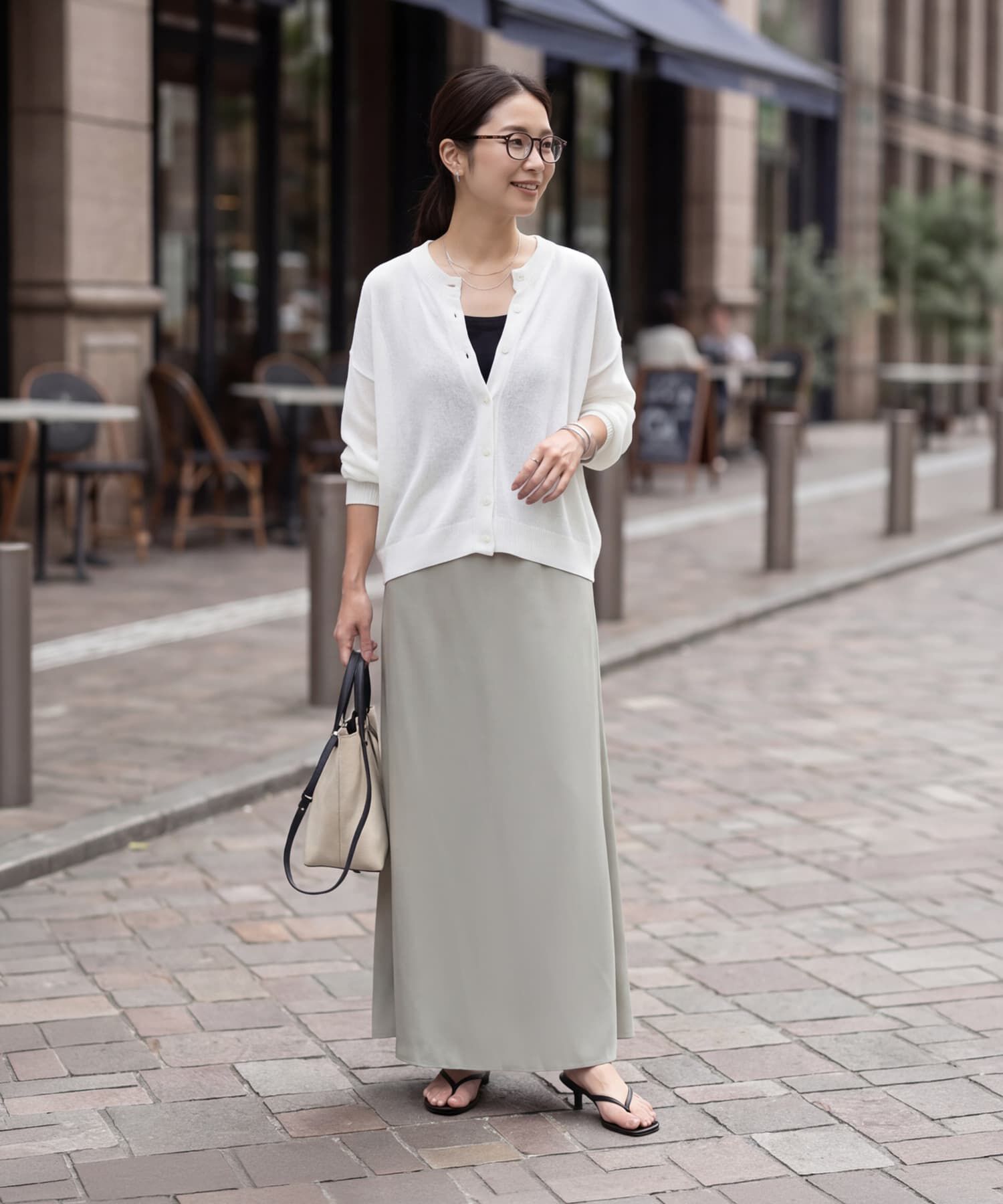 STYLE DELI「カラッとしたシアーカーディガン」|カーディガン|