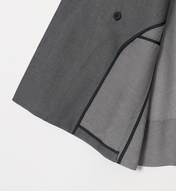 UNITED ARROWS「シアー バックフレア ベスト ‐ウォッシャブル‐」|ベスト・ジレ|
