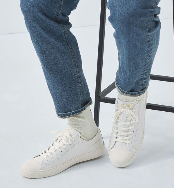 UNITED ARROWS green label relaxing「＜CONVERSE＞オールスター クップ OX レザー スニーカー」|スニーカー|WHITE