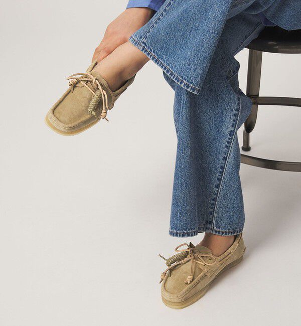 UNITED ARROWS green label relaxing「【国内EXCLUSIVEカラー】＜Clarks Originals＞ GODNEY BOATシューズ」|スニーカー|
