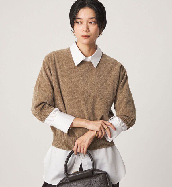 UNITED ARROWS green label relaxing「【結論シリーズ】ふれてモールニット」|ニット・セーター|