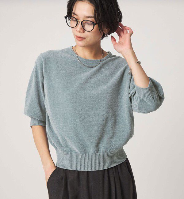 UNITED ARROWS green label relaxing「【結論シリーズ】ふれてモールニット」|ニット・セーター|