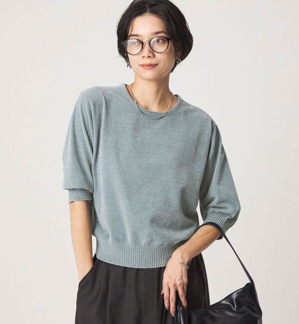 UNITED ARROWS green label relaxing「【結論シリーズ】ふれてモールニット」|ニット・セーター|