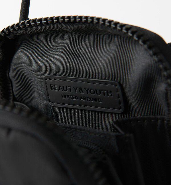 BEAUTY&YOUTH UNITED ARROWS「ポリエステル ジップスリム ウォレットショルダー」|財布|