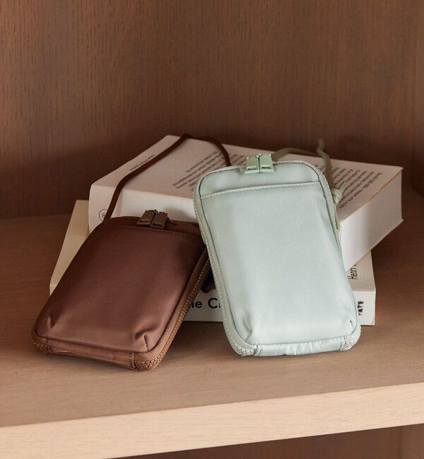 BEAUTY&YOUTH UNITED ARROWS「ポリエステル ジップスリム ウォレットショルダー」|財布|