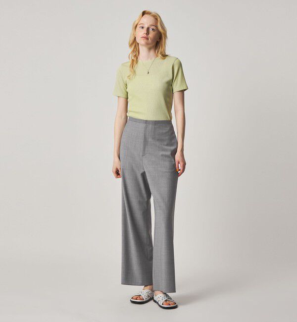 STEVEN ALAN「＜Steven Alan＞ストレート パンツ」|スラックス|