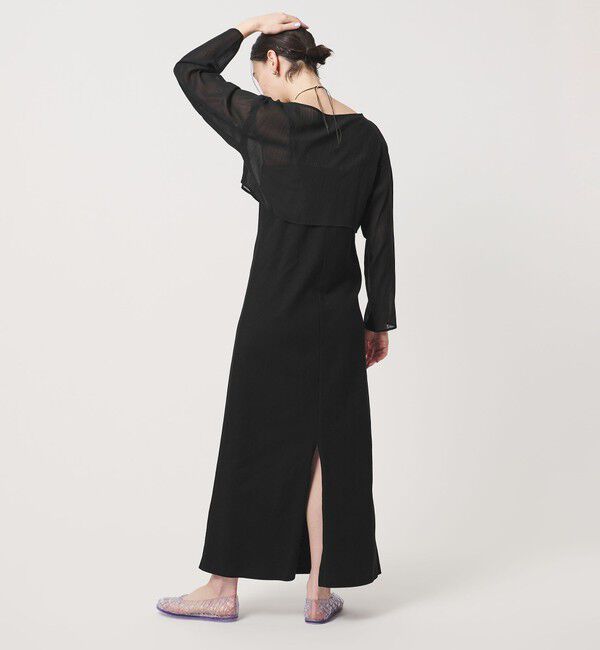 BEAUTY&YOUTH UNITED ARROWS「【WEB限定】シアートップス＆キャミソールワンピースセット」|ワンピース|