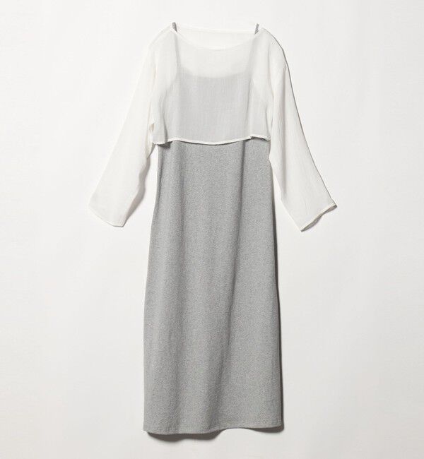 BEAUTY&YOUTH UNITED ARROWS「【WEB限定】シアートップス＆キャミソールワンピースセット」|ワンピース|