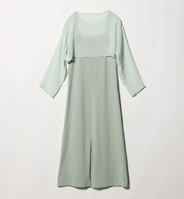BEAUTY&YOUTH UNITED ARROWS「【WEB限定】シアートップス＆キャミソールワンピースセット」|ワンピース|