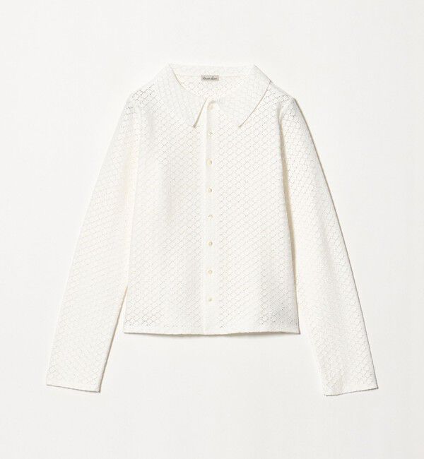 STEVEN ALAN「＜Steven Alan＞レース シャツ」|カーディガン|