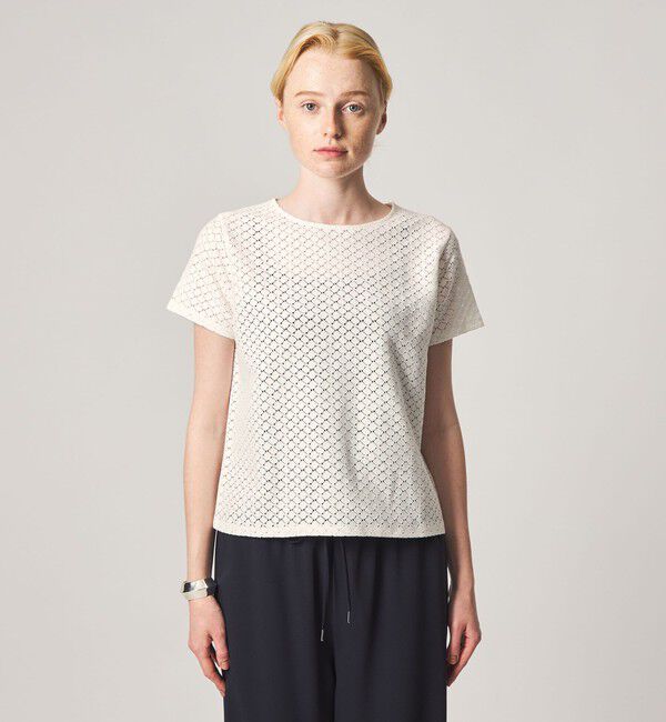STEVEN ALAN「＜Steven Alan＞レース Tシャツ」|Tシャツ・カットソー|