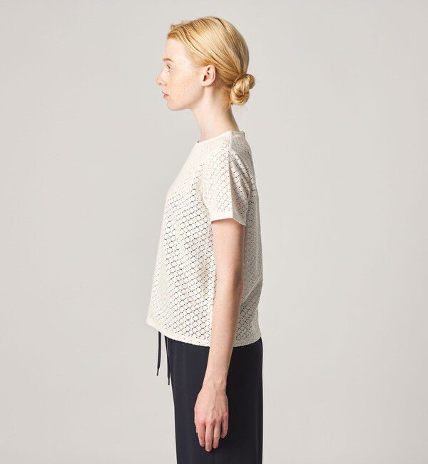 STEVEN ALAN「＜Steven Alan＞レース Tシャツ」|Tシャツ・カットソー|