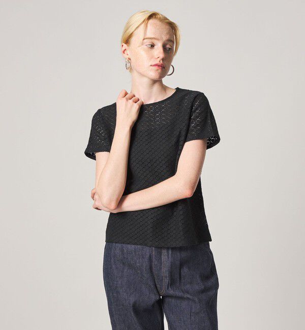 STEVEN ALAN「＜Steven Alan＞レース Tシャツ」|Tシャツ・カットソー|