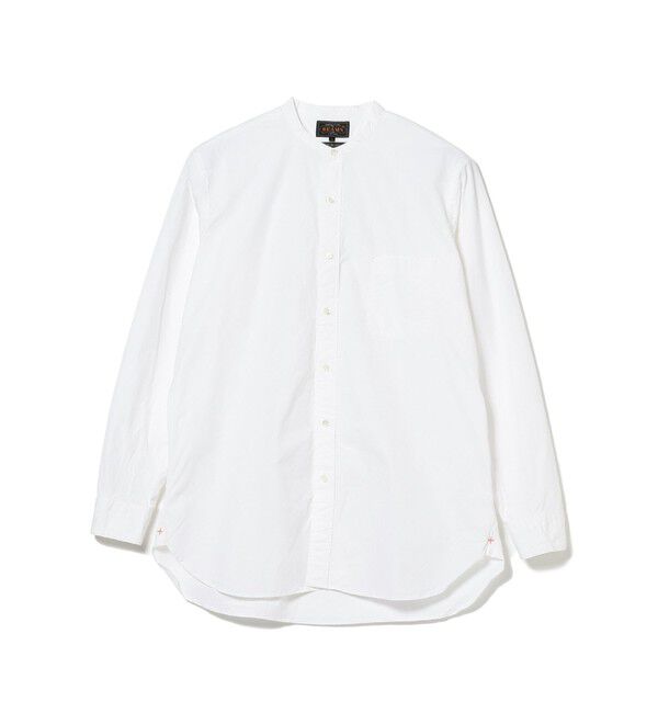 BEAMS PLUS「Band Collar 120/3 Broad Classic Fit」|シャツ・ブラウス|