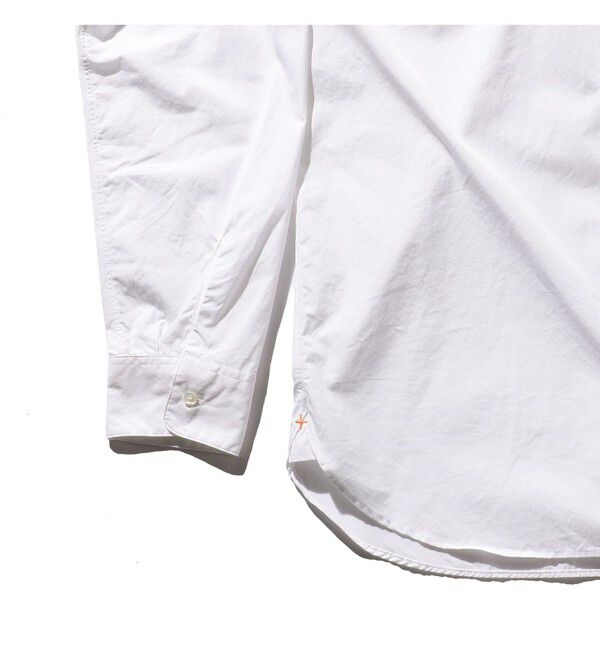 BEAMS PLUS「Band Collar 120/3 Broad Classic Fit」|シャツ・ブラウス|