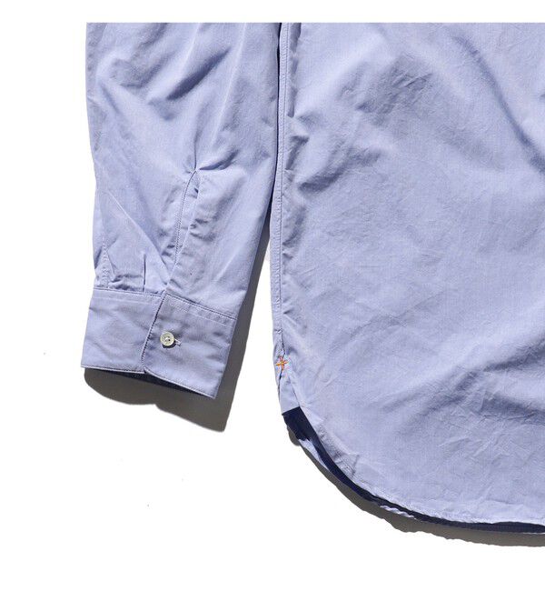 BEAMS PLUS「Band Collar 120/3 Broad Classic Fit」|シャツ・ブラウス|