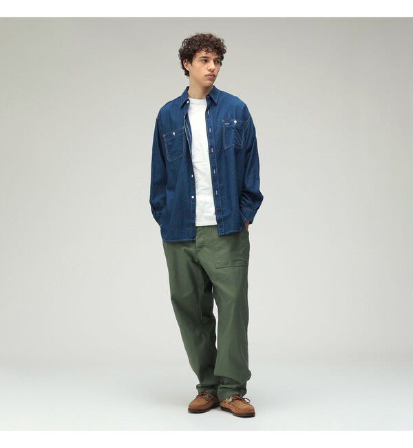 BEAMS PLUS「シャンブレー ワークシャツ」|シャツ・ブラウス|