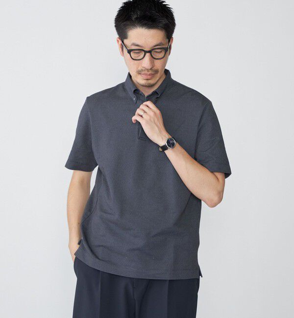 SHIPS「SHIPS: ボタンダウン カノコ ポロシャツ」|Tシャツ・カットソー|