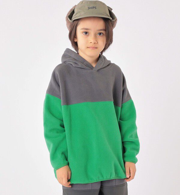 SHIPS KIDS「SHIPS KIDS:100～130cm / フリース ゲーミング パーカー」|パーカー|