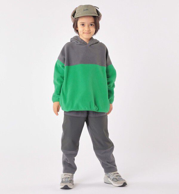 SHIPS KIDS「SHIPS KIDS:100～130cm / フリース ゲーミング パーカー」|パーカー|