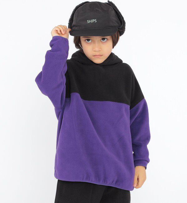 SHIPS KIDS「SHIPS KIDS:100～130cm / フリース ゲーミング パーカー」|パーカー|