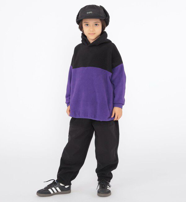 SHIPS KIDS「SHIPS KIDS:100～130cm / フリース ゲーミング パーカー」|パーカー|