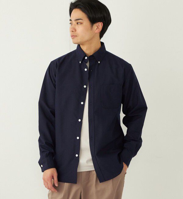 SHIPS Colors 「SHIPS Colors:リネン COOLMAX(R) ミックス シャツ◇」|シャツ・ブラウス|