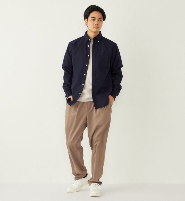 SHIPS Colors 「SHIPS Colors:リネン COOLMAX(R) ミックス シャツ◇」|シャツ・ブラウス|