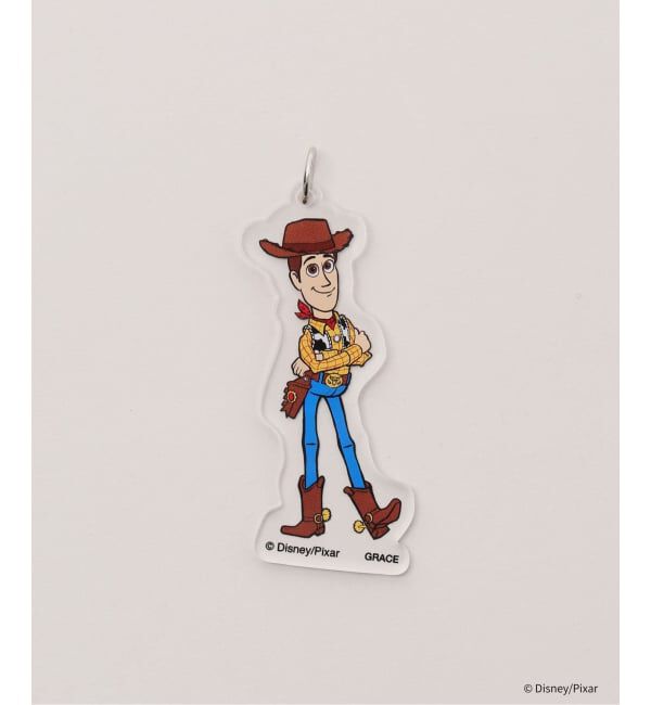 OUTDOOR PRODUCTS Usual Things「TOY STORY 5 ex キーホルダー ウッディ」|キーケース|ホワイト