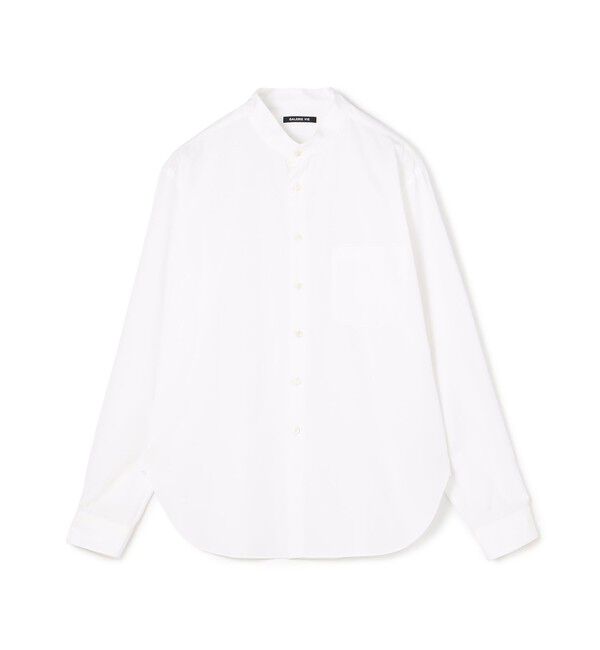 GALERIE VIE「コットンブロード スタンドカラーシャツ」|シャツ・ブラウス|11 ホワイト
