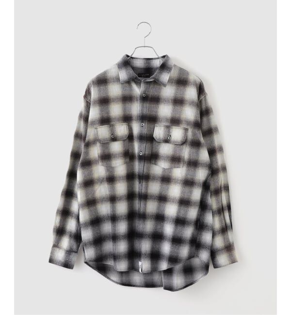 JOINT WORKS「F-LAGSTUF-F/フラグスタフ SUNFADE L/S NEL SHIRT」|シャツ・ブラウス|