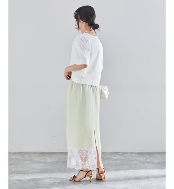 IENA「《追加》クロップドTシャツ」|Tシャツ・カットソー|
