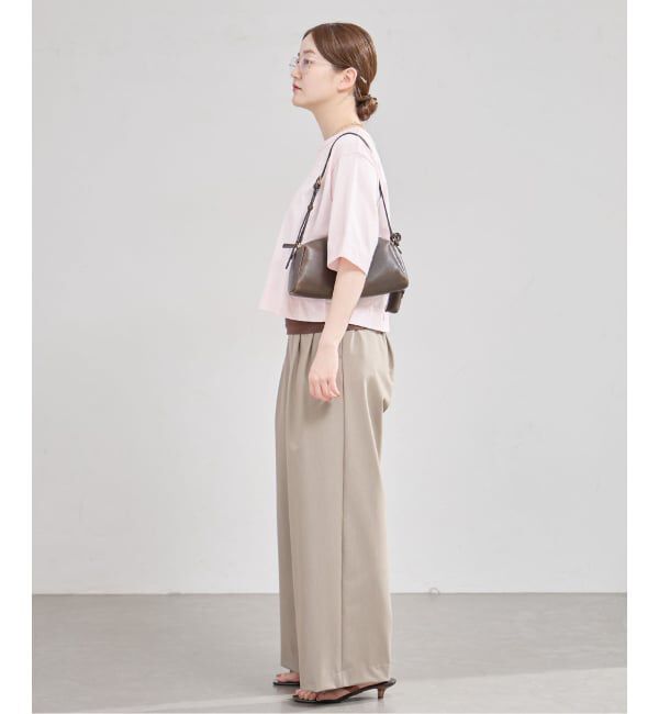 IENA「《追加》クロップドTシャツ」|Tシャツ・カットソー|