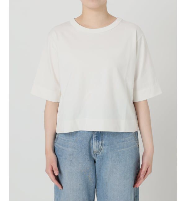 IENA「《追加》クロップドTシャツ」|Tシャツ・カットソー|