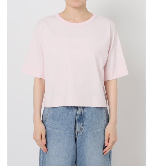 IENA「《追加》クロップドTシャツ」|Tシャツ・カットソー|