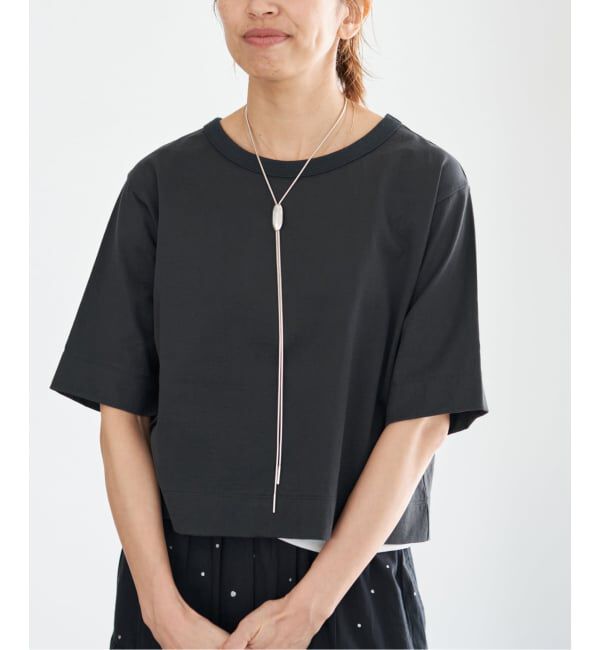 IENA「《追加》クロップドTシャツ」|Tシャツ・カットソー|