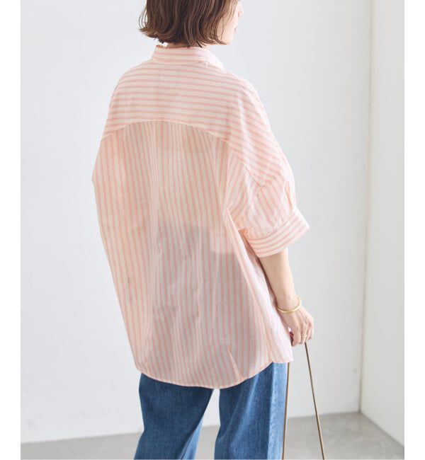 journal standard L'essage「FABRICA ワイドショートスリーブシャツ」|シャツ・ブラウス|