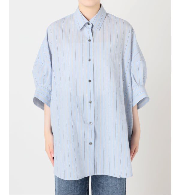 journal standard L'essage「FABRICA ワイドショートスリーブシャツ」|シャツ・ブラウス|