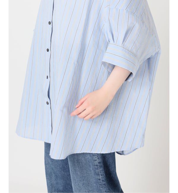 journal standard L'essage「FABRICA ワイドショートスリーブシャツ」|シャツ・ブラウス|