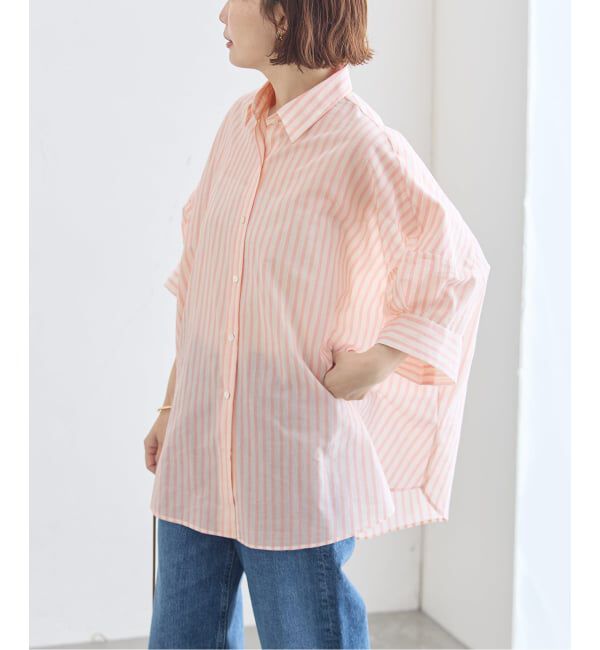 journal standard L'essage「FABRICA ワイドショートスリーブシャツ」|シャツ・ブラウス|