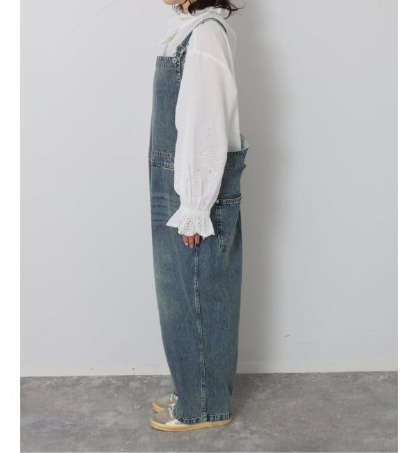 journal standard luxe「《予約》11OZデニムミドルバックオーバーオール」|オールインワン|